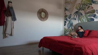 MISTRESS LILY DUPONT : HARD FACR SLAPPING WITH MY FOOT