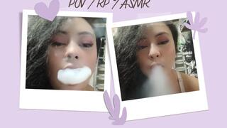 The Day After - Smoking 100s cork - POV - ASMR - RP