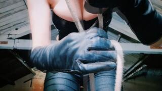 TIED AND TAPE GAGGED ASMR