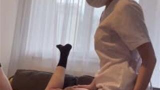 Doctor Jardena | checks his ass lips with a big sculpted dick