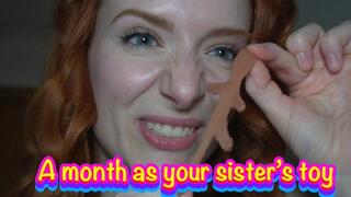 A month as your stepsister's toy