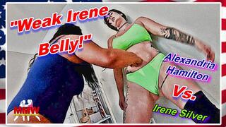 Weak Irene Belly! WMV