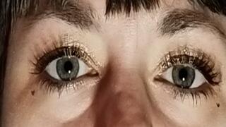 CROSSING EYES FETISH WITH GLITTER