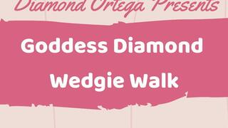 Goddess Diamond Wedgie Walk