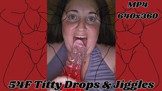 SSBBW Rachel's 1st Time Masturbating with Her New Dragon Dildo MP4 640x360