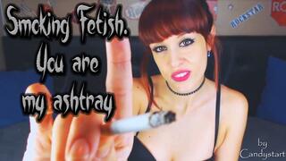 Smoking Fetish You are my ashtray