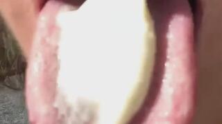 Sarah Eating SUPER CUT