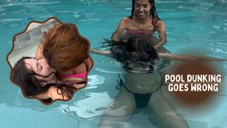 Pool Dunking Goes Wrong 4K