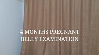 4 MONTHS PREGNANT ABDOMINAL EXAMINATION