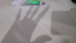 Natural Nails On Plastic 7 half inch Huge Hands!