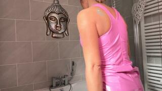 Pink PVC Shower Fun