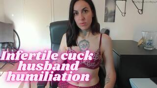 Infertility cuck husband humiliation smaller file version mp4
