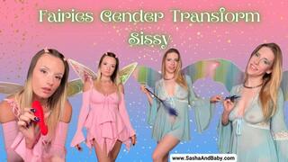Magic Gender Bend Body Transformation On A Wishing Sissy