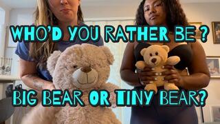 Teddy Bear's in Our Asses to Absorb our Farts!