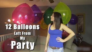 12 Balloons Left From My Party - REMASTERED - With Subtitles - Kylie Jacobs - MP4 1080p HD