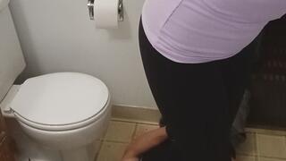 Face trample and gagging