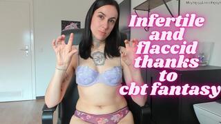 Infertile and flaccid thanks to cbt fantasy