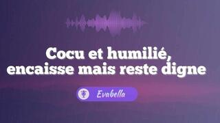 Cocu et hum1lié, encaisse ce que j'ai à te dire et reste digne