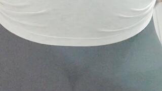 Showing off my pregnant belly and fingering my pussy