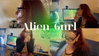 Chainsmoking in the Office: my colleague filmed me without my permission | Alien Girl