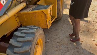 Backhoe fun in FISHNETS!