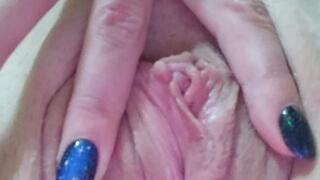 Tsss not alone at home getting horny and hide in the shower to play with my pussy