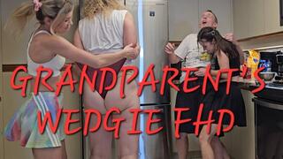 STEP-GRANDPARENT'S GROUP WEDGIE FHD!