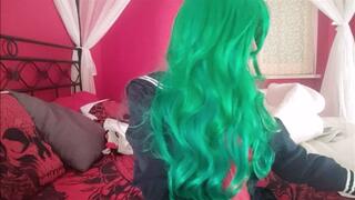 oh, the splendid Lum has peed in her panties!