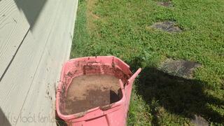 Fifi gets her black leather boots stuck in deep mud *new* replay