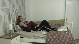 Experience How Rodents Feel Under Her Socks