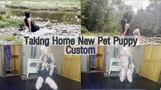 Taking Home New Puppy Custom