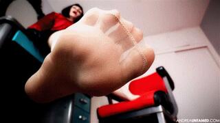 Your Boss's Retribution: Nylon Feet - mobile