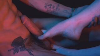 Perfect Footjob With Tiny Feet: Acidalia & Mad Maxxx