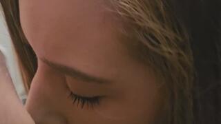 Draining him with my mouth then drinking all his cum