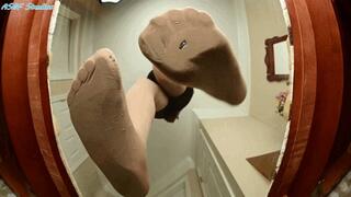 Sexy Rican pantyhose crush! Pt 1 - MOV
