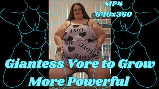 SSBBW Giantess Rachel Needs to Eat Everything and Everyone To Grow More Powerful MP4 640x360