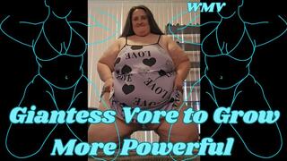 SSBBW Giantess Rachel Needs to Eat Everything and Everyone To Grow More Powerful WMV