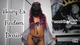 Hairy Ex Findomme Drain - Ebony Female Domination Findom 4K