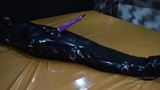 CREAMPIED doll in body bag