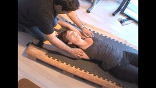 REMASTERED VINTAGE SERIES : LAURINE IS TICKLED TO HER LIMITS FROM HEAD TO TOES - MP4