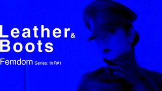 Mistress femdom series: "In R" #1 whipping and boots fetish