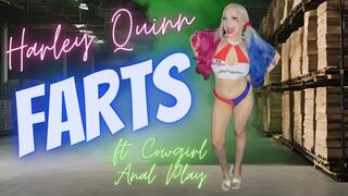 Harley Quinn Farts feat Cowgirl Anal Play (2k)