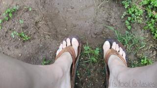 Playing in the mud in my Birkenstocks and Rainbows *discounted replay*