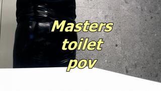 Masters toilet pov (MOV)