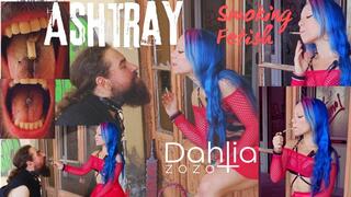 Ashtray, cigarette and verbal humiliation