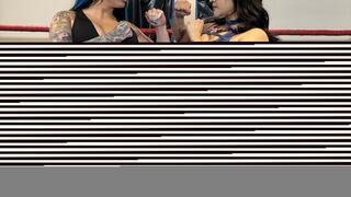 Humiliating bare feet face and spread eagle pins!