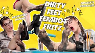 4K Ziva Fey - Dirty Feet Fembot Fritz