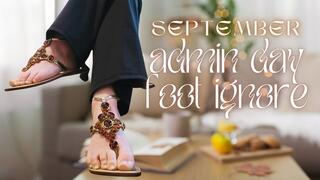 September Admin Day Foot Ignore