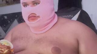 Late night Sheetz Eating Video and Belly Play