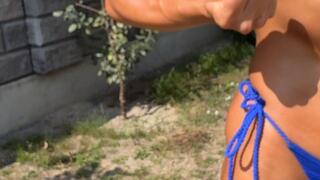 Absolute Legs #70 Oiling my biceps, abs and flexing with oil HD